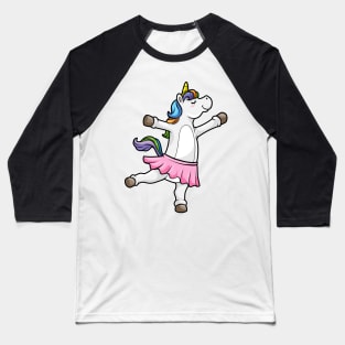 Unicorn is dancing at the ballet Baseball T-Shirt